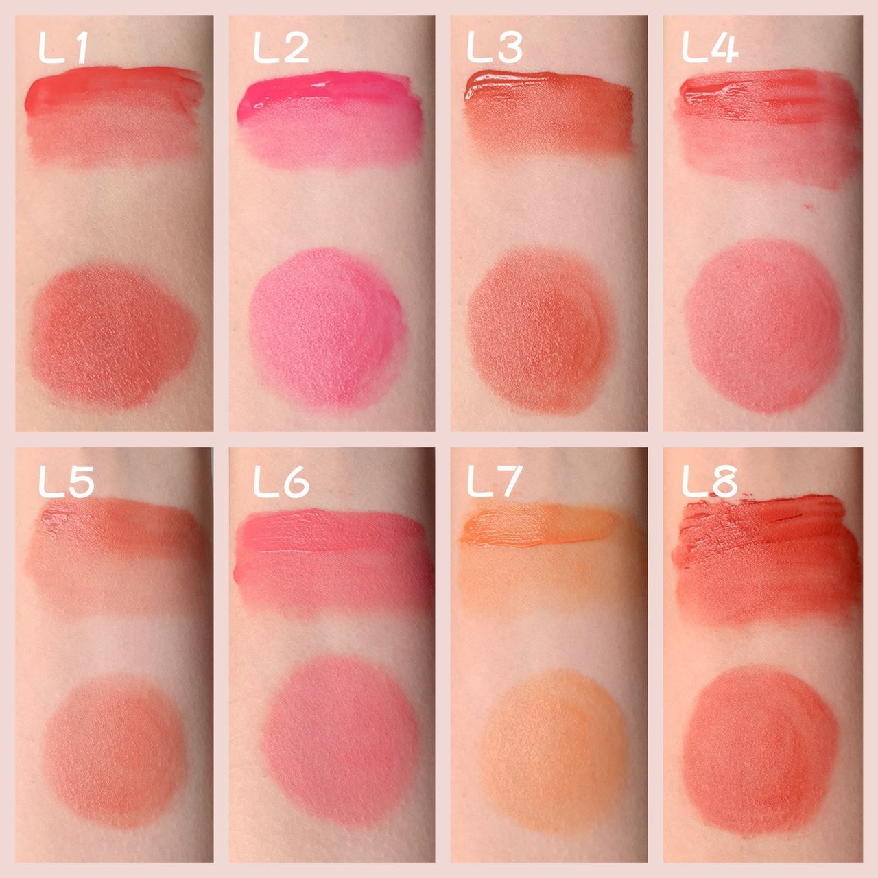 Eamar cosmetics liquid blush , makeup, lipstick , for cheeks