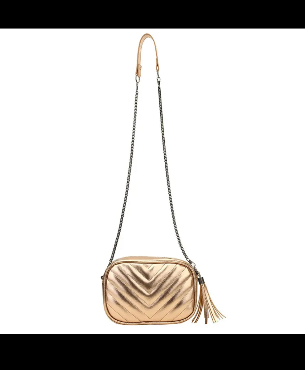 Metallic purse