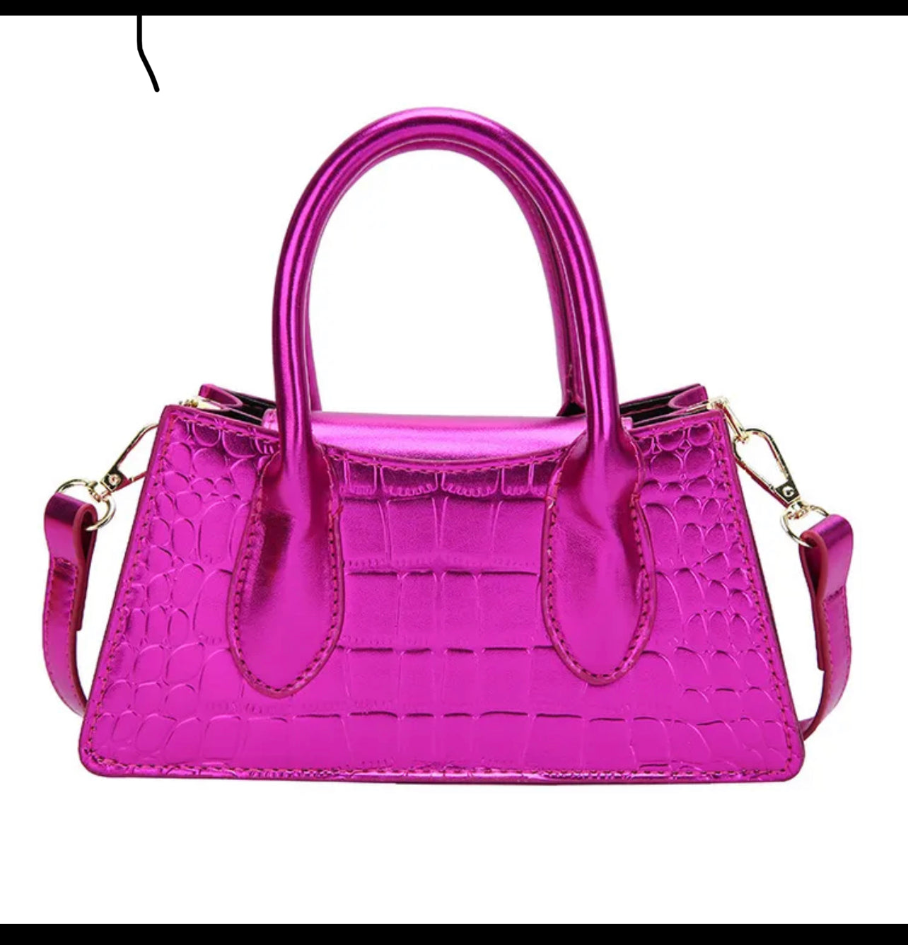 Lalic metallic purse