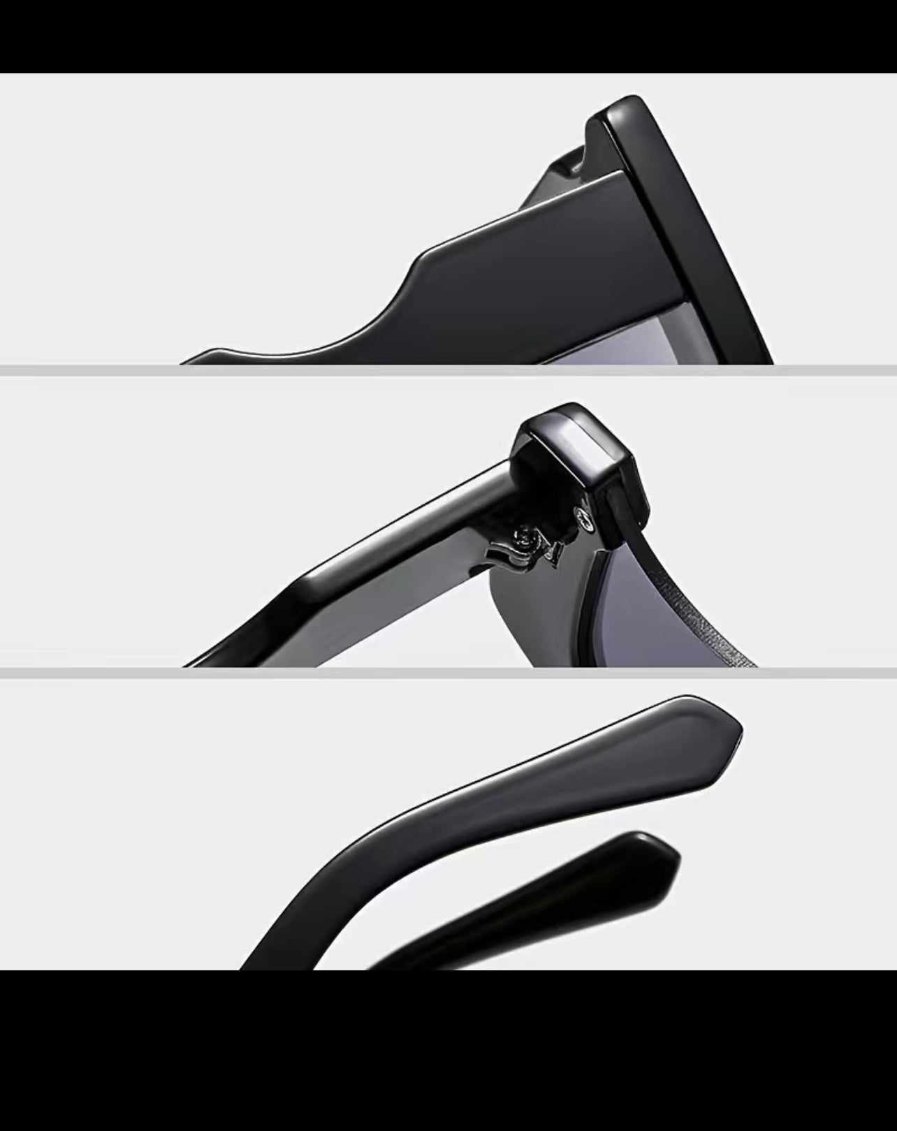 Glasses bitten