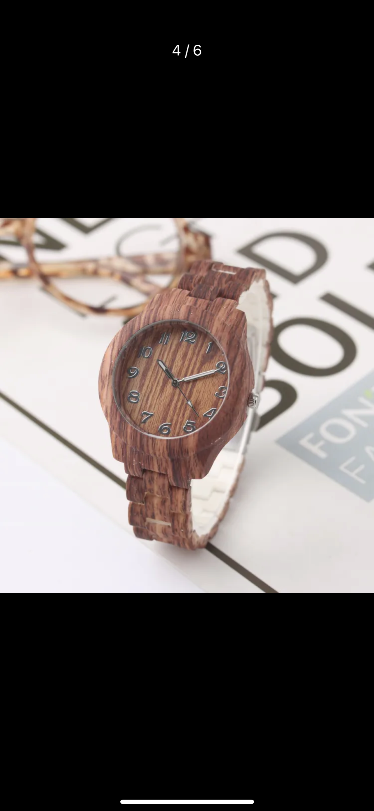 Wooden watches
