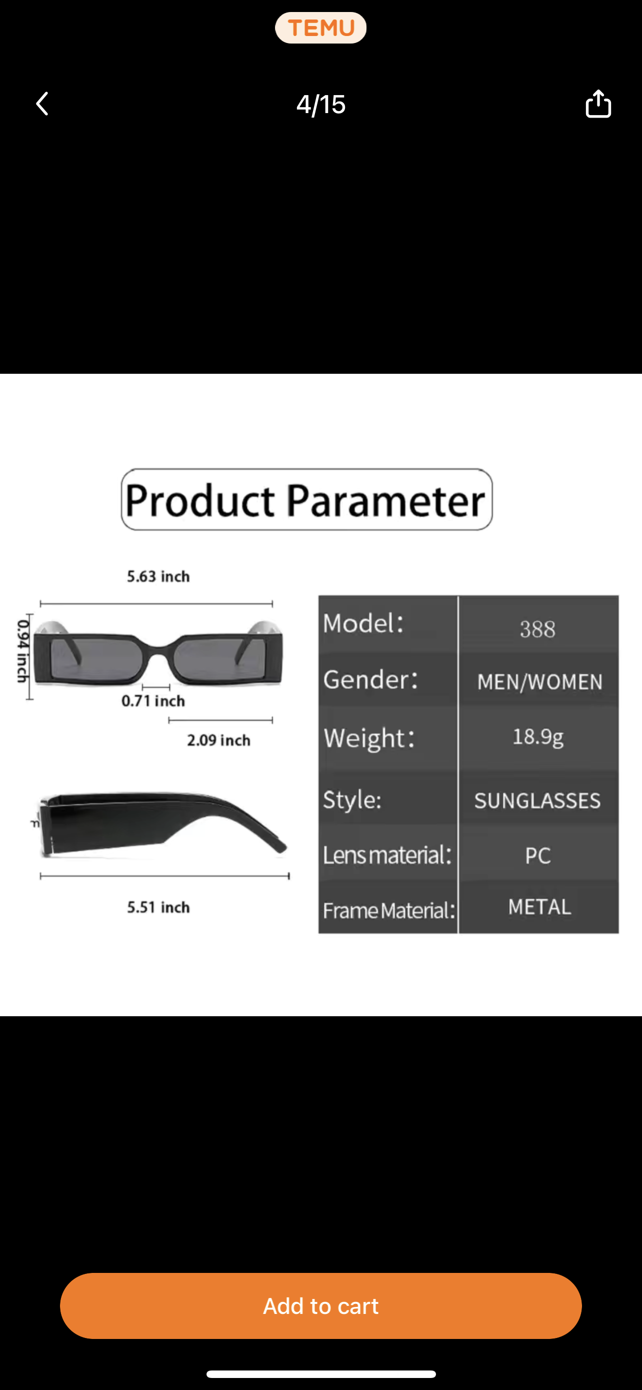 Slim glasses