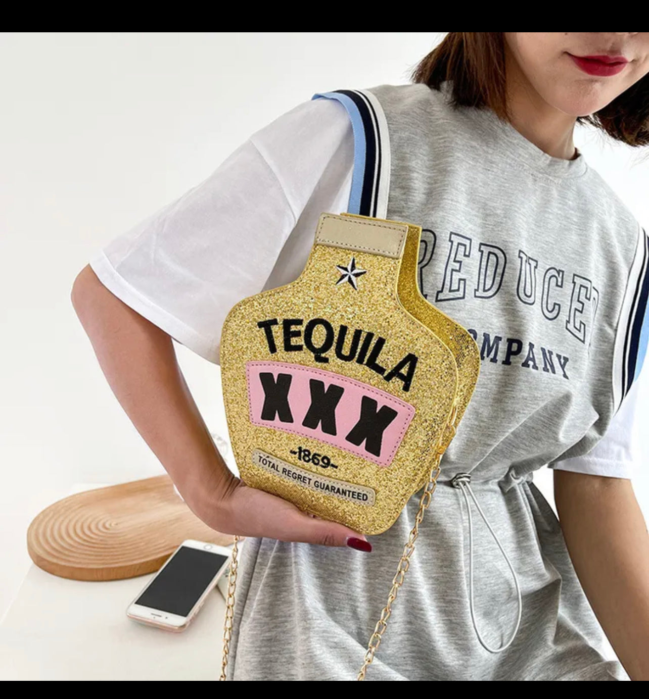 Tequila purse