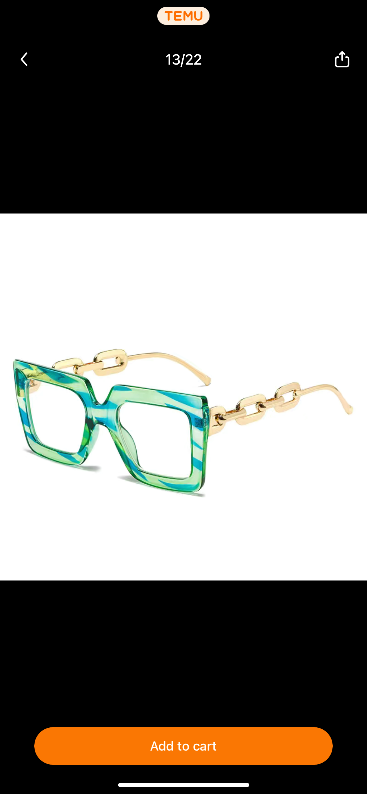Big frame glasses