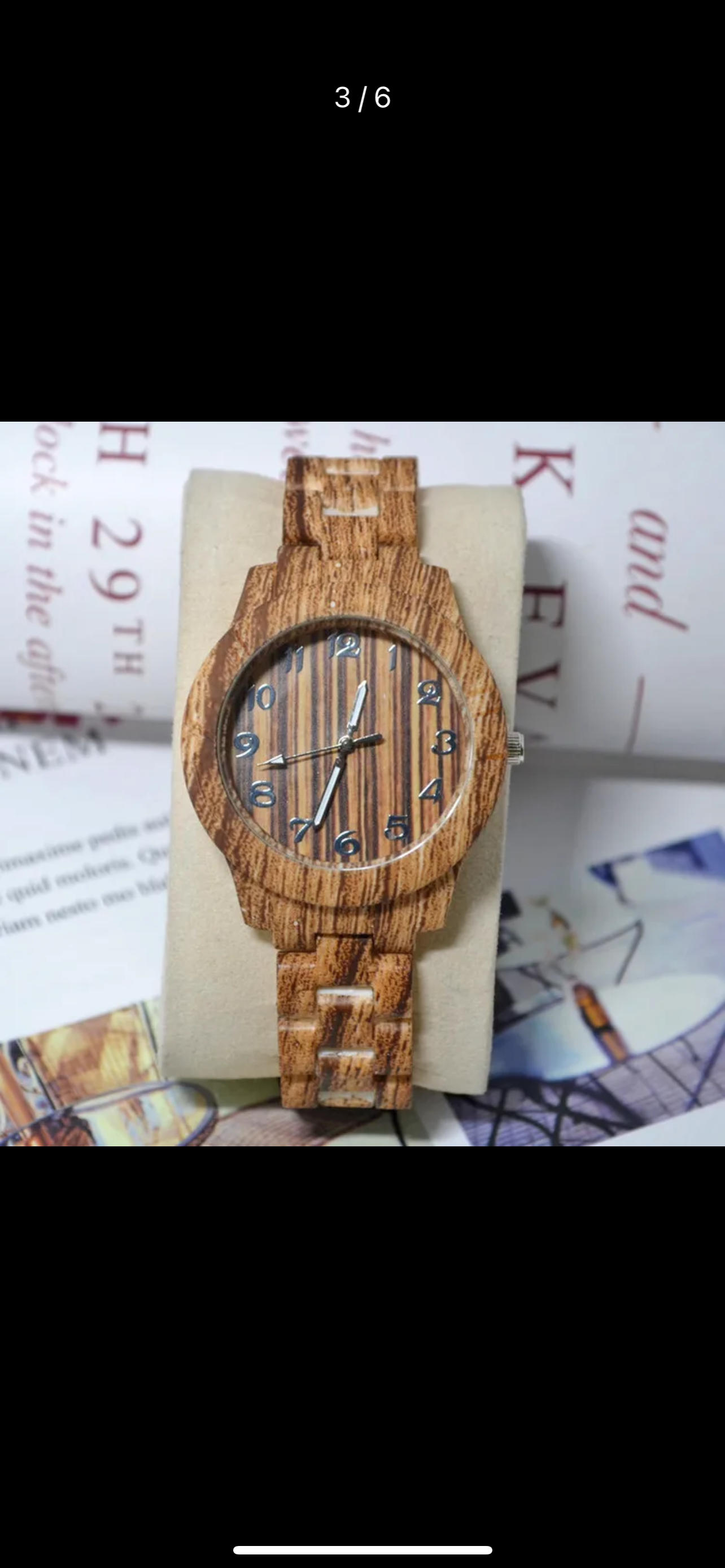 Wooden watches