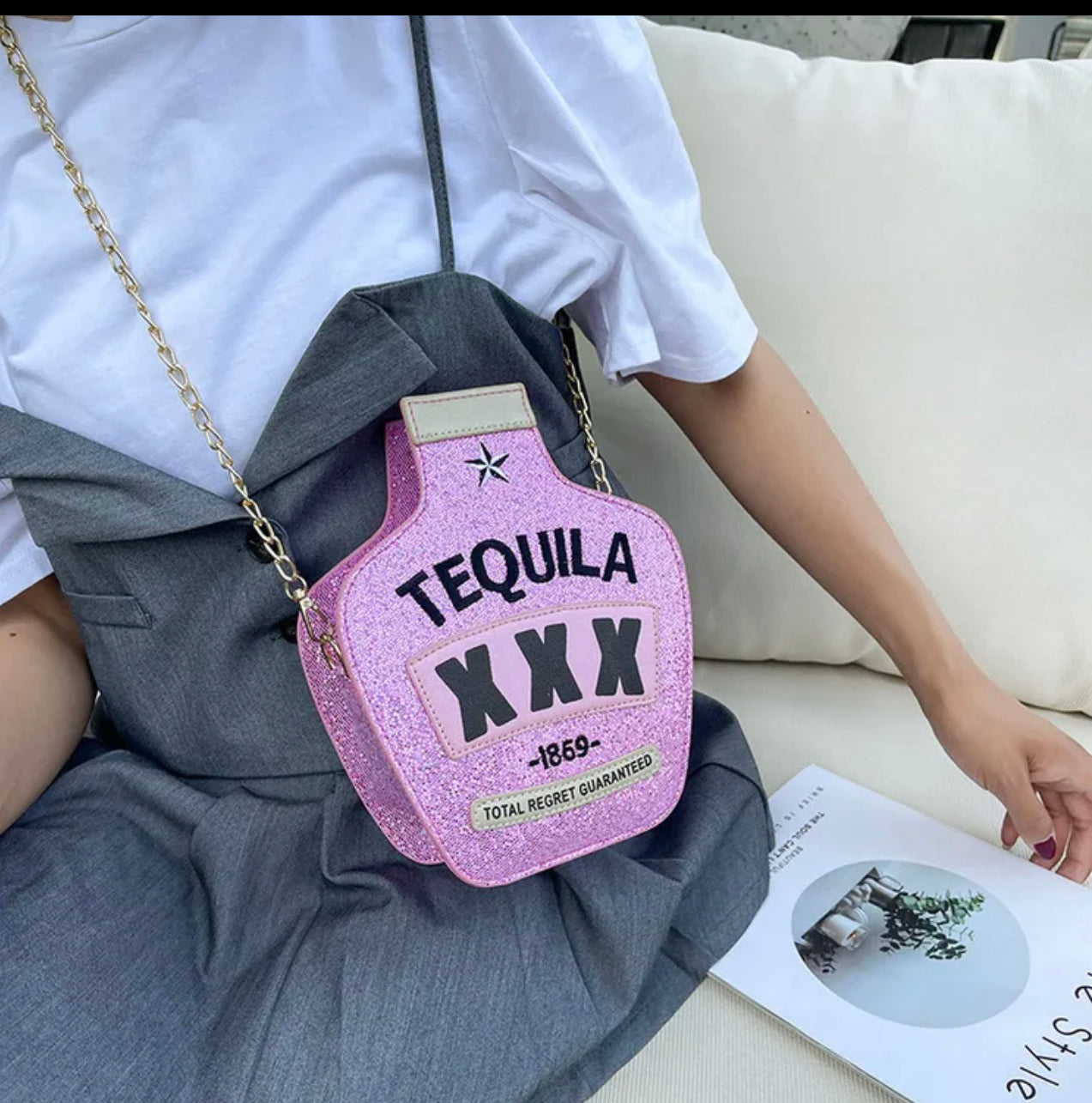 Tequila purse