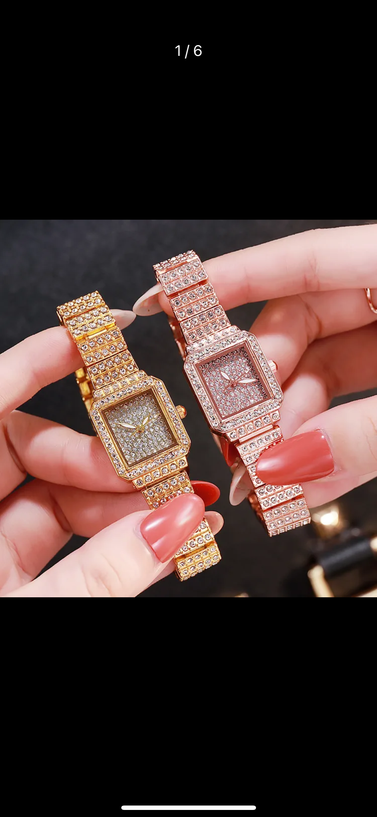 Slim watches bling