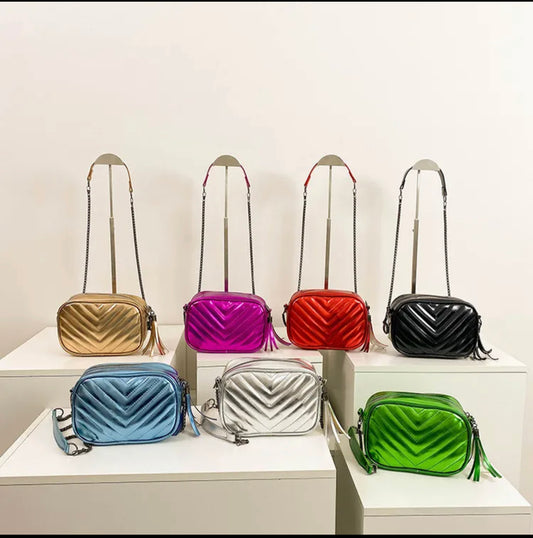Metallic purse