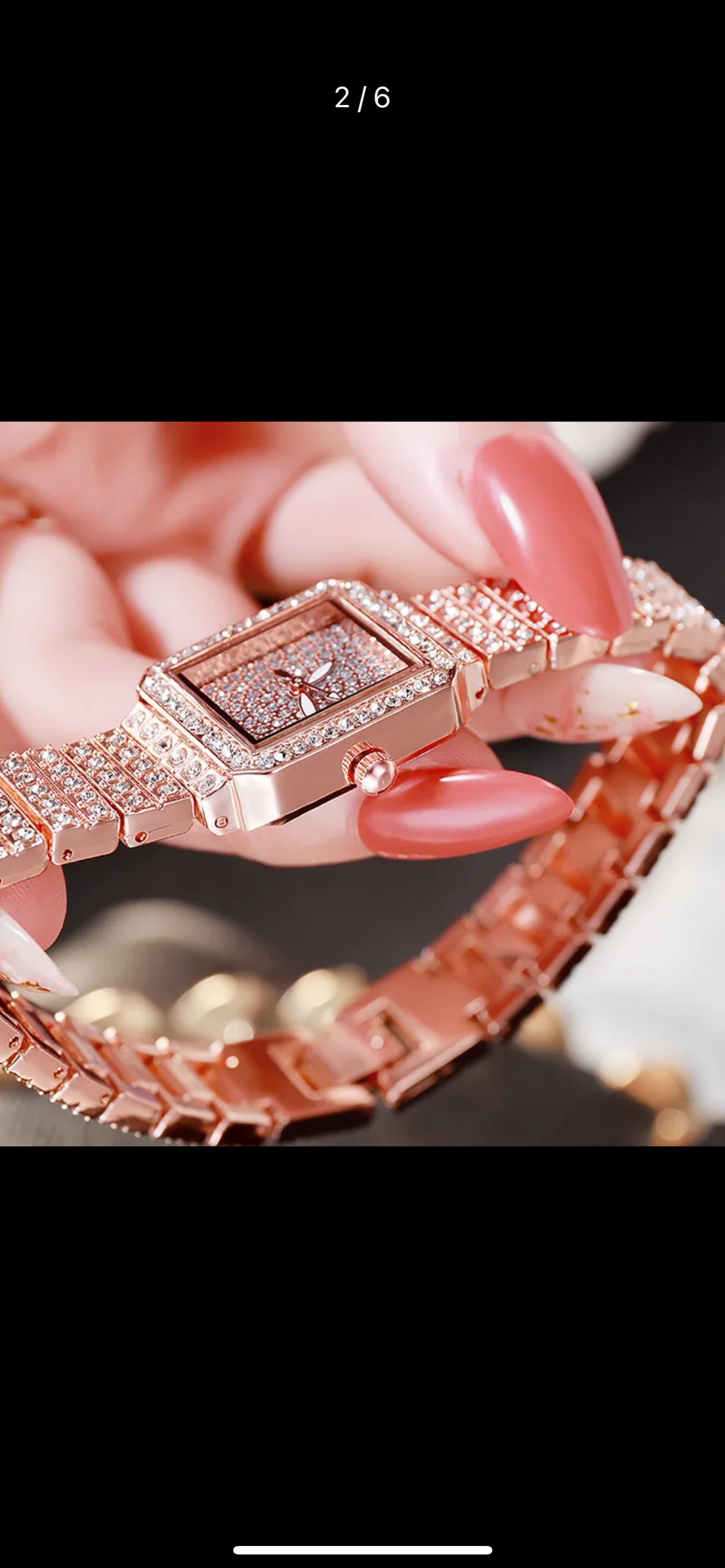 Slim watches bling
