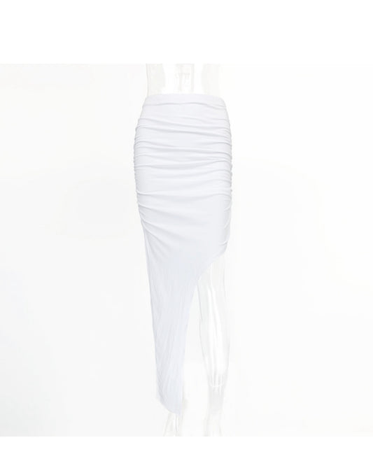 Skirt with slit